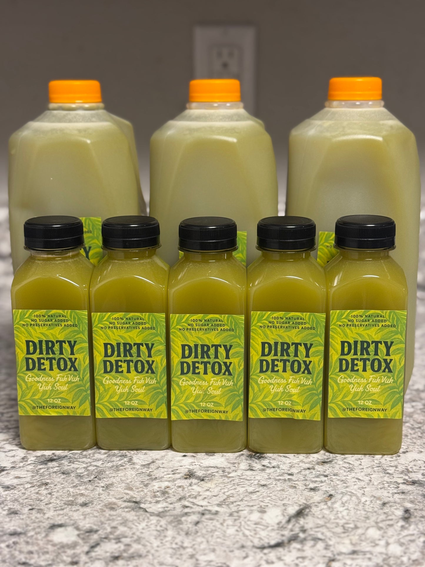 Half Gallon Cold- Pressed Juice